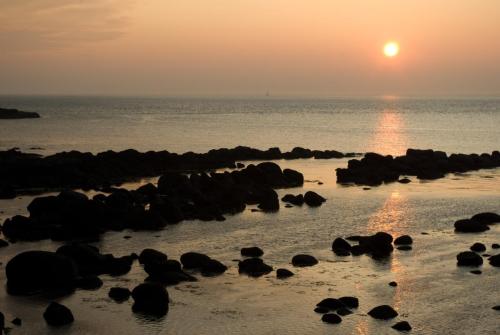 20090628-Giants-Causeway-Noord-Ierland-Zonsondergang